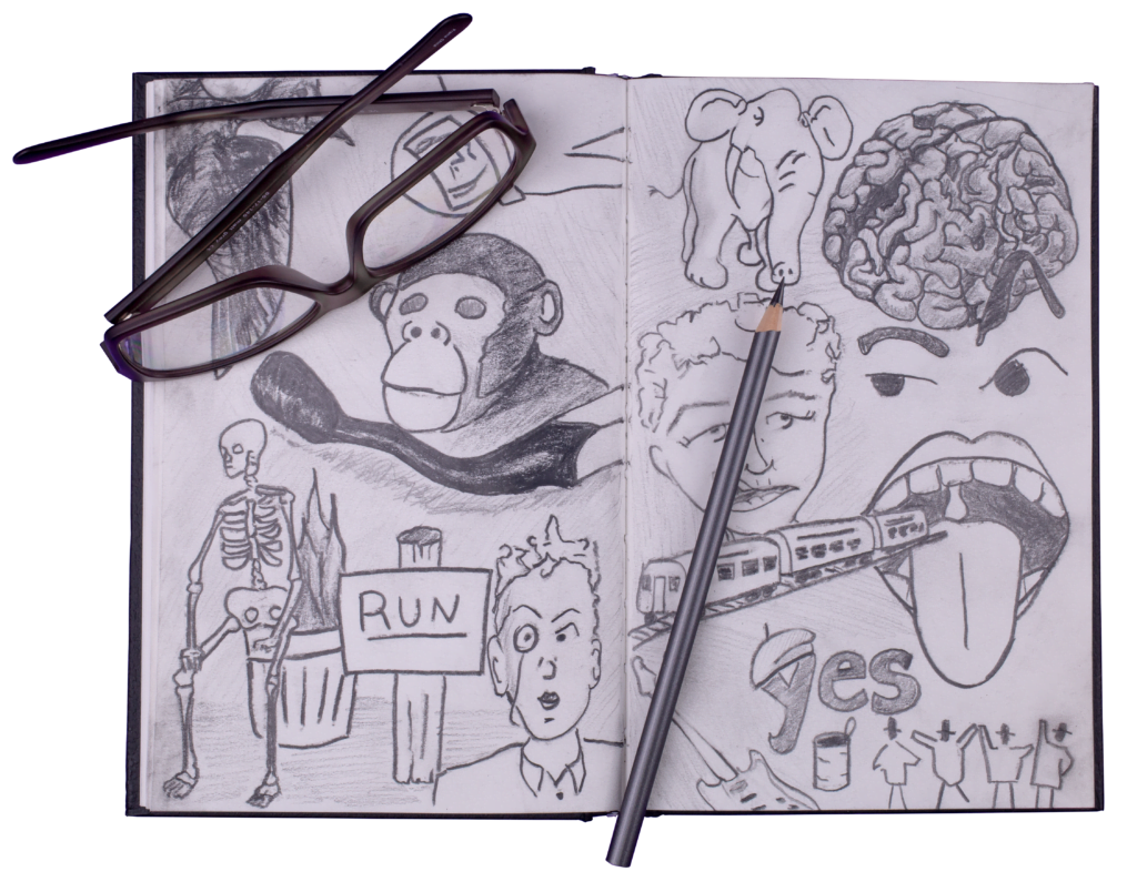 Concepting and crafting the stories to be told.